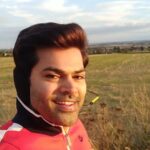 Ganesh Venkatraman Instagram - Blue skies, lush green fields, sun kissing ur skin & ofcourse the beautiful houses.. Enjoying an early morning jog in the country side 🌞 #countryside #London #Londondiaries #work #travel #discover #shoot #locationdiaries #earlymorningjog #health #film