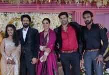 Ganesh Venkatraman Instagram - Cheers to ur 'Happily Ever After' Nanba @iamharishkalyan ❤🤗 Wishing u and @narmadaudayakumar a lifetime full of understanding, companionship and never ending love 😍😘 #happymarriedlife #friendship #love @actorarav @bindu_madhavii