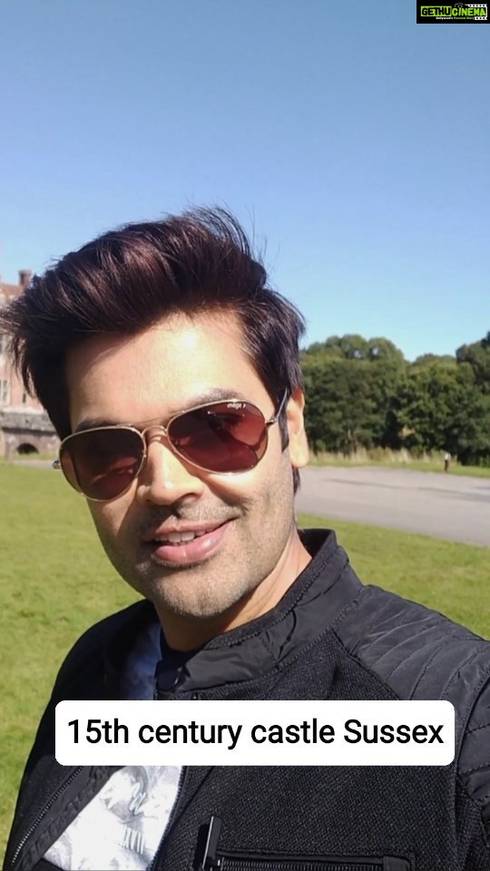 Ganesh Venkatraman Instagram - A fun, quick visit to the 15th century castle Sussex during shoot. The architecture of the castle amazed me and it was an illuminating experience!! #london #londondiaries #londoncastle #sussex #shooting #shoottime #15thcentury #castle Sussex, England