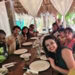 Ganesh Venkatraman Instagram - #pondydump❤️ A weekend getaway with familyy!!! Much needed one🥰🥰🤩 @prettysunshine28 #pondy #pondyvibes #pondynightlife #familytime #friendsasfamily #ganeshvenkatram