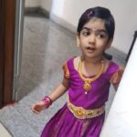 Ganesh Venkatraman Instagram - Everyone meet the swag kutti Radhaaaa!!🤪❤️❤️❤️ Happy Krishna Jayanthi✨✨ #janmashtami #radhakrishna #radha #krishnajanmashtami #krishnajayanthi