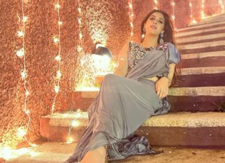 Garima Jain Instagram - 🔥 🔥 🔥 💡 swipe right . . . . . Ootd : @anusoru @nidhikurda Clicks : @khan_sultan_ . #garimajain #bigfatindianwedding #bigfatwedding #indianwedding #wedding #weddingseason #winterweddings #bangalore #sonusood #alankapoor #awezdarbar #goldenpalm #indowestern #indowesternsaree #sareedraping #drapesaree #weekendvibes #weekend #bijleebijlee #jugnuchallenge #instalove #nidhikurdakhurana