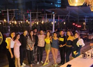 Garima Jain Instagram - About last night . . . . . Pr : @volokal 📍 @upintheair_mumbai Special evening hosted by @realkaranmehra @pankhuri05 . #garimajain #roohedaari #karanmehra #volokal #upintheair #amitgupta #deeptisadhwani #rohanmehraa #gauravchopra #friends #party Up In The Air