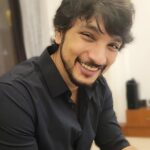 Gautham Karthik Instagram - Keep a light heart and wide smile! Happy Sunday all! 😁😁😁 P.s. Photo courtesy, the one and only ❤️