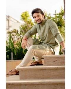 Gautham Karthik Instagram - Outfit & Footwear: @tasvafashion 
Make-up: @salomirdiamond 
Photography: @kiransaphotography 
Styling: @theresa.shalini 
#styledbyshalz