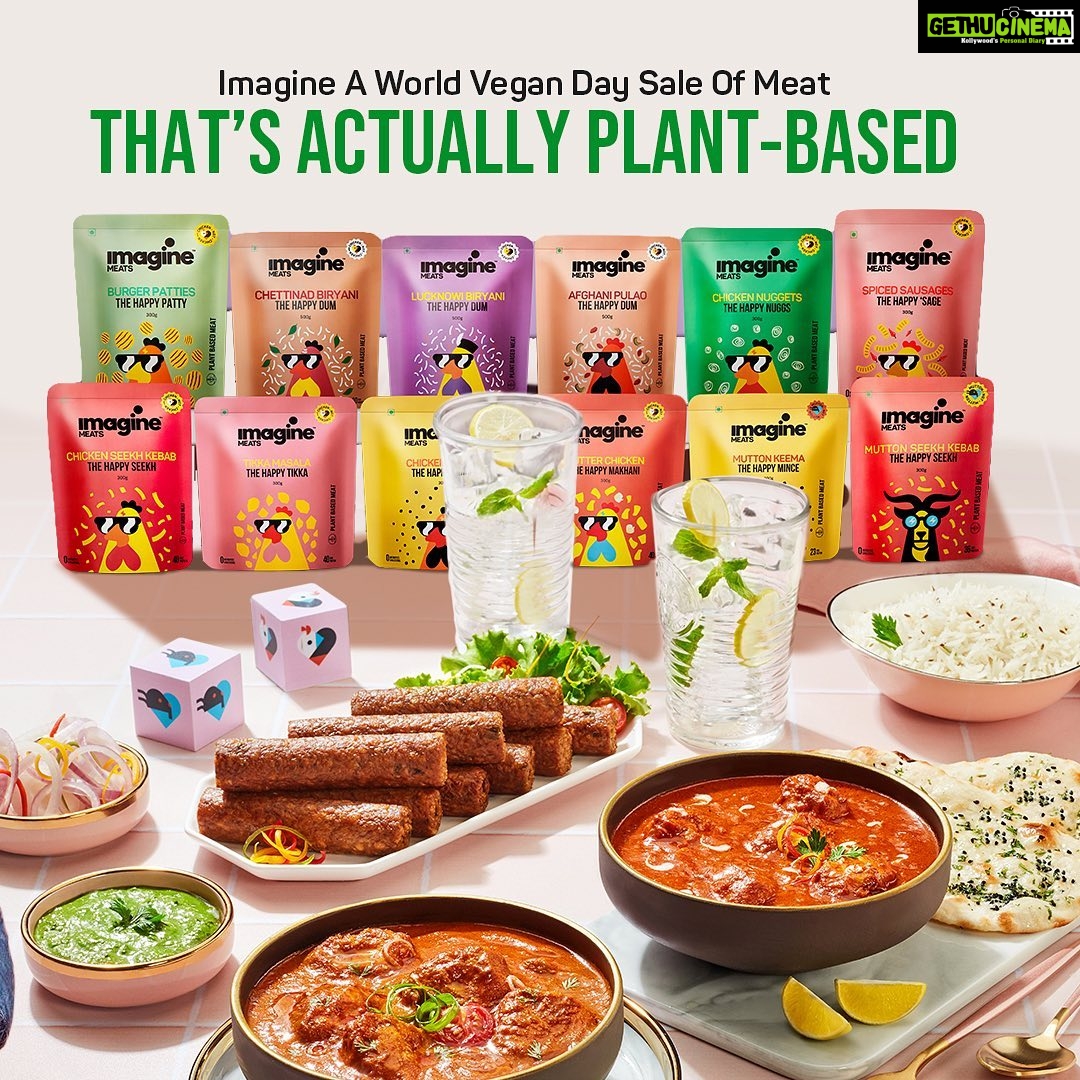 Genelia D'Souza Instagram - The VEGAN WORLD DAY offer continues from Nov 1 - Nov 7 - buy your favourite meat delicacies (made from plants) and make this planet a better place ‘one bite at a time’ #ad #brand @imaginemeats