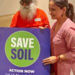 Giaa Manek Instagram - 3.9 billion support . The world’s largest people movement . Action now : savesoil.org . . . #Savesoil #sadhguru #conciousplanet