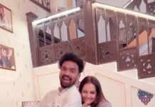 Giaa Manek Instagram - In between the shots 🎭🎬🎤. #reels #gopika #teramerasaathrahe #starbharat