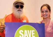 Giaa Manek Instagram - 3.9 billion support . The world’s largest people movement . Action now : savesoil.org . . . #Savesoil #sadhguru #conciousplanet