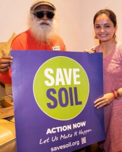 Giaa Manek Instagram - 3.9 billion support . The world’s largest people movement . Action now : savesoil.org . . . #Savesoil #sadhguru #conciousplanet