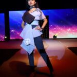 Harija Instagram – Knit it ♥️…walking on the ramp after my delivery… Ohhh that feeling was really good…. And this theme was really different

Costume – @__esartzz ♥️