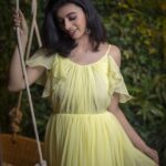 Harija Instagram - Pastel yellow🌻.... The shade I totally forgot to post...sorry shyn @shyn_fascino Costume - @shyn_fascino lovely dress♥️ Photography - @ashokarsh Mua - @shiny_mua #harija