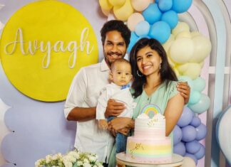Harija Instagram - Avyaghs 1st birthday 24.02.22 .... Couldn't believe a year is gone... And my avu is growing up😍 I know in general first birthday is special even though they r not gonna remember anything ... But it's special for the family... And another special mention to @miandkaevent for making Avyaghs birthday more special with the PASTEL RAINBOW THEME.... Our Colours of Life .. 🌈.....loved the sophisticated set work.... Thank you mini @miandkaevent ......