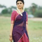 Harija Instagram - Vazhiyile idhayathin nizhalaay Neelgindraay naa oaya Vizhiyile thelithidum kadalaay Aagindraay en seiven Solladi thozhi thozhi Ennarundhozhi solladi Photography - @weddingtales_prabu Costume - @nethiri_couture Mua - @abi_makeup_artist #outfitoftheday #like #halfsaree #love #fashionindia #picoftheday