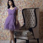 Harija Instagram - My god lavender is killing me.... @shyn_fascino loved this beautiful dress..... Costume - @shyn_fascino @fascinodresses_by_shyn Mua - @shiny_mua Pc - @ashokarsh