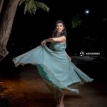 Harija Instagram - Swirl it ....Pastel shades r ma favourite thing now .... One superb shoot with one amazing team❤️ Costume - @shyn_fascino @fascinodresses_by_shyn Mua - @shiny_mua Photography - @ashokarsh #photoshoot #harija #pastelshades #green