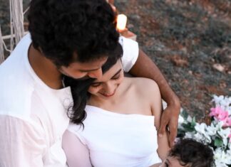 Harija Instagram - Our little pudding 😘Our love was born Outside the walls, In the WIND In the NIGHT In the EARTH A SMILE A HUG A KISS As simple as it is , as Noble as - ADEENA Featuring - @harijaofficial @amar_theinfinity_e Photography & Styling by -@the_girl_with_the_cam_ . Visuals & Edit - @khiranramesh . Costume Partner - @anveshanaclothing . MUAH - @sindhuja_srinivasann . Decor partner - @prakriti_events