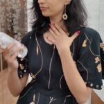 Harija Instagram - #Ad This festive season, take your stubborn make up off with the Garnier micellar cleansing water and let your skin breathe 😇 #AmazonGreatIndianFestival #AGIF #amazonfinds #getstyledwithamazon #endsales