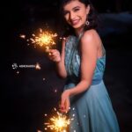 Harija Instagram - Happy Diwali to all my loved ones ..... The sparklers are brightening up me eeeeeeee .... Let this day bring love and prosperity to ur life and suprise u with good news😘.... Pastel shoot begins Costume - @shyn_fascino @fascinodresses_by_shyn finally v did it Mua - @shiny_mua Photography - @ashokarsh One of the best teams iv worked so far.... Fast like wind... Work like fire.... #❤️#harija #diwali #sparklers #happy
