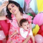 Harija Instagram - Couldn't stop Posting these amazing moments with our son .... Especially him yawning ..... Retro is Real CLARA A Picture painted bright with various colours of joy, delight, and euphoric experiences . Introducing our bud Avyagh To more love, laughter and happiness and of course, diaper changes :) Photography & Styling-@the_girl_with_the_cam_ visual - @khiranramesh MUAH - @sindhuja_srinivasann Costume Partner - @anveshanaclothing Jewellery Partner - @urbanitii Decor Partner - @prakriti_events Furniture - @magadale_furnitur_coimbatore