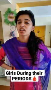 Harija Instagram - Girls During their PERIODS😭❤️🙂🧟‍♀️

Comment if ur able to relate to this😅

Harija vlogs (YouTube channel)