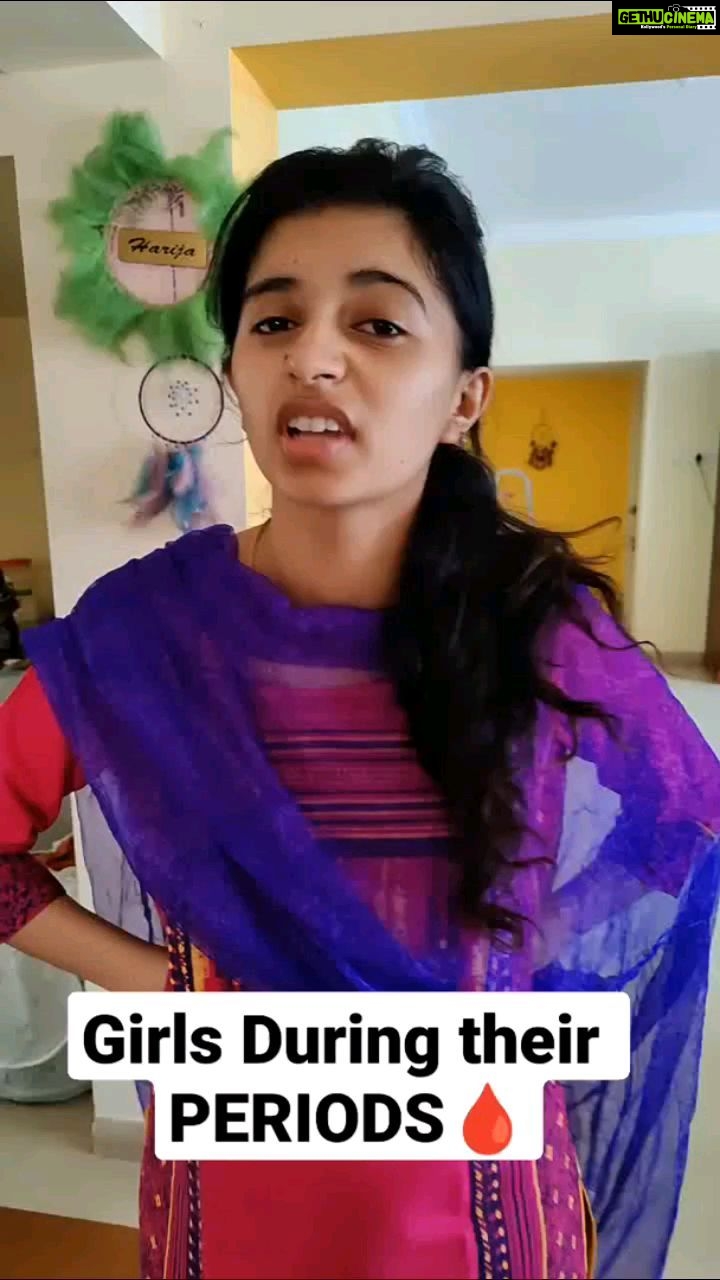 Harija - 114K Likes - Girls During their PERIODS😭❤️🙂🧟♀️
Comment if ur able to relate to this😅
Harija vlogs (YouTube channel)