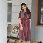 Harija Instagram - Twirl twirl 🤎 Costume - @feeding_kurti_ 🍁 Pc - @ashok_kumar_07 #brown