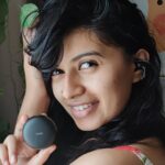 Harija Instagram - The LG Tone Free earphones are truly a class apart, as far i'm concerned. I've been listening to music a lot more since I've got these, I've been dancing more than I can ever remember. The grooves sound so good on these!. #RefreshYourSound #MeridianSound #UVNano #LGTone #LGToneFree #BacteriaFree #LGToneFN4 @lg_india