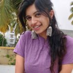 Harija Instagram - Smile smile smile 😅 ena caption vaikrathunu theriyala... Pc - @amar_theinfinity_e Earing - @the_rr_stores_ #