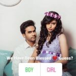 Harija Instagram - We have been blessed. Guess? GIRL or a BOY? @amar_theinfinity_e #wehavebeenblessed #newparents #motherhood #fatherhood #parenthood #boy #girl #son #daughter #parenting #parentinglife