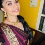 Harija Instagram - Traditional mode on 😍 samathu ponnu @amar_theinfinity_e see I’m pavam @niresh._ thank u for the pic da #adshoot #harija