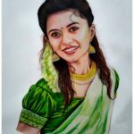 Harija Instagram - @art_gallery065 awww thank u so much ... In love with this beautiful art🌼