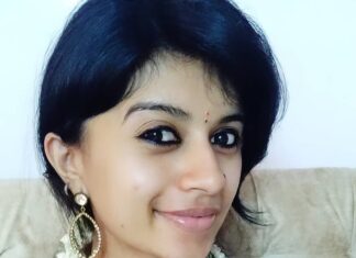 Harija Instagram - Happy diwali to all ❤️