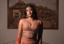 Hebah Patel Instagram - Happy on the inside! 👗: @officialanahita @vaishaliagarwal_ 💎 : @chhaganlal.jewellers 💄: @emraanartistry 📸 : @deepaksurya.fotografia Hyderabad