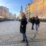 Hebah Patel Instagram – Day 1! 💙 Wroclaw, Poland