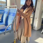 Hebah Patel Instagram – Catching trams! Not feelings! ( horrible caption) 🍂