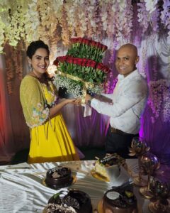 Himaja Instagram - Overwhelmed, heart full, and glowing with gratitude is how I’m feeling after reading all the birthday messages I received today. Thank you to everyone who made my day extra special. I am so blessed to have such precious friends, family, and colleagues - you all mean the world to me! 
Makeover @bhavani._.makeovers 
#birthday
#birthdaygirl #mybirthday @iam.savithri @urspraveenakadiyala @k.sreevani @ganguly_manthri @ariyanaglory @neelimaactress @teju_vlogs @vikramaditya1625 @k_rajanandini @actressrohini @vithikasheru @iam_sharanyapradeep  @abhiram_inturi @vscc_sparc_clinic @jabardasth_pavithraa