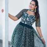 Himaja Instagram - I hope your day is amazing as you are😍 Outfit by @pattusareeswholesale #designergowns #designerwear #dress #dressmaterial #treditional #homely #fashion #gown #longfrocks