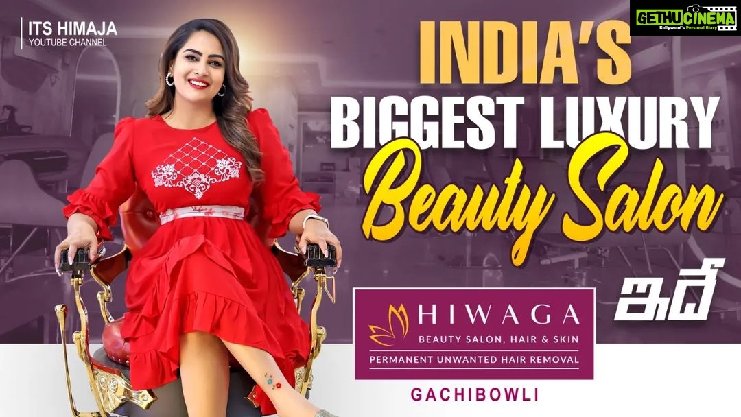 Himaja Instagram - Full video link in bio friends .. Everyone should experience @hiwagaindia ..I just loved it ❤️ The biggest luxury Beauty salon in India, is now in Hyderabad. After a successful journey in Visakhapatnam and Vijayawada, Hiwaga is proud to enter the Nawabi city of pearls and give our patrons a pearlascent chapter of beauty through happiness. We await your loving patronage and support. Be a part of the Hiwaga Hyderabad family and let the happiness through beautiful be multiplied 💙 One stop for all your Skin- Hair & Aesthetic Permanent Unwanted Hair Removal Top service in Hiwaga 1. Unwanted Hair Removal 2. Skin whitening/Rejection 3. Hair treatments 4. Anti Aging treatments 5. Bridal Makeup 6. Acne treatments And many more Please drop your contact number, our team will get in touch with you today! Book appointment Visakhapatnam : 73373 98983 / 84 Vijayawada 073373 24983 / 84 Hyderabad 7337323253 / 54 Wasp +91 7674-999115