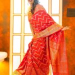 Himaja Instagram – No one can ever say no to the magic of a saree.. Isn’t it???
Saree By @ridhi__sarees 
Photography @thehashtag_photography @jus_sonu 
Makeover By @vscc_sparc_clinic 
#saree #sareelove #treditional #culture
