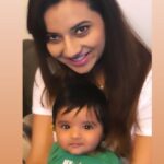 Isha Chawla Instagram - Happy birthday my love 😍. Really look forward to cake cuttings together 😘😘😘 @annbajaj . . .#eshachawla #massi #nephew #miraan