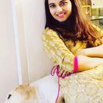 Isha Chawla Instagram - Throw back to when #chanel was physically a part of our lives ♥ Wish we had better camera phones then . 🙈 . #eshachawla #puppylove