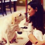Isha Chawla Instagram - Throw back to when #chanel was physically a part of our lives ♥️ Wish we had better camera phones then . 🙈 . #eshachawla #puppylove