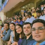 Isha Chawla Instagram - When you’re the sole cheerleader you’ve got to be loud . 🤯 I may need a tonsils surgery after this , but #delhicapitals won so who cares . . . . #ipl2022 #dillidilli #delhicapitals #eshachawla