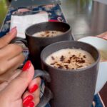 Isha Chawla Instagram - Nothing better than mom’s coffee. . . . #fallmorning #fall #actonma #boston #bostonmom #momslove #sisterlove #coffee #homemadecoffee