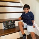 Isha Chawla Instagram - Happy birthday to the boy who has my heart . Miss you so much hope to see you guys very very soon . 💛😘😘😘 . . . #riyaan #massilove #travelban #bachemannkesache #love #pyaar