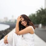 Isha Chawla Instagram - Stay calm till it’s your turn … Then be STORM 🌊 . 📸- @karteeksivagouni . . . #white #waves #bythesea #seaside #eshachawla #tollywood #tollywood #sea #storm #photoshoot #photoideas #gameoftones #bombay #mumbai #love #rainstorm #rains #bythebeach #bythebay #gratitude #shootday #calm #happiness