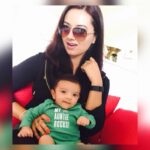 Isha Chawla Instagram - Happy birthday to the boy who has my heart . Miss you so much hope to see you guys very very soon . 💛😘😘😘 . . . #riyaan #massilove #travelban #bachemannkesache #love #pyaar