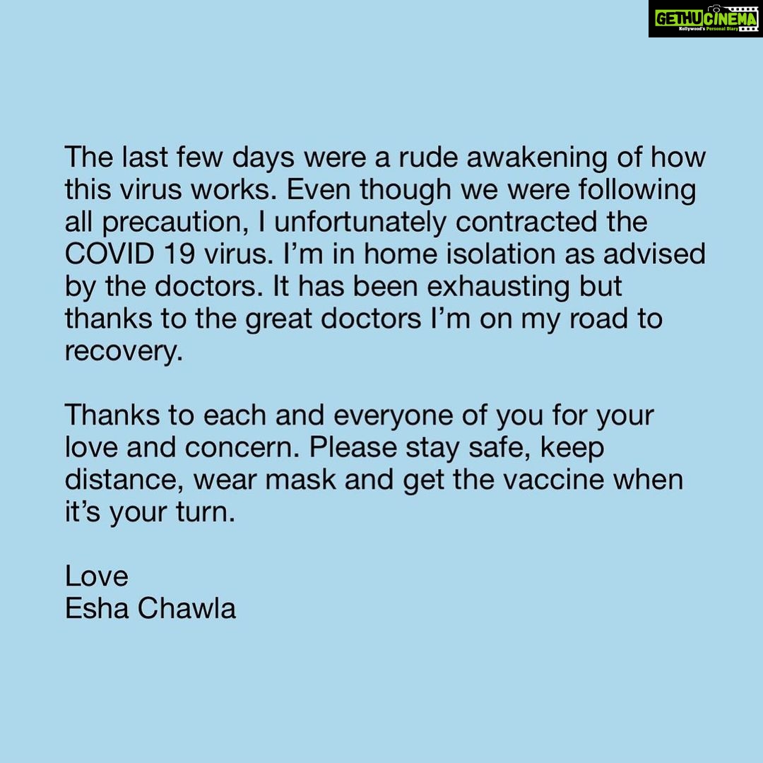 Isha Chawla Instagram - #covid19 . . . . . #who #eshachawla #healthfirst #gratitude #prayers