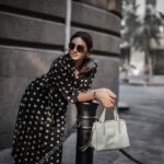 Isha Chawla Instagram - One vintage to go please 🤍. 📸- @karteeksivagouni Dress - @veromodaindia Bag - @katespadeny . . . #eshachawla #tollywood #photoshoot #teluguactress #polka #vintage #love